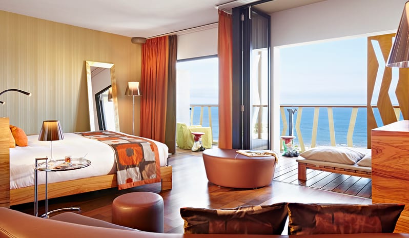 BOHEMIA SUITES - JUNIOR SUITE OCEAN VIEW TERRACOTA COLOUR